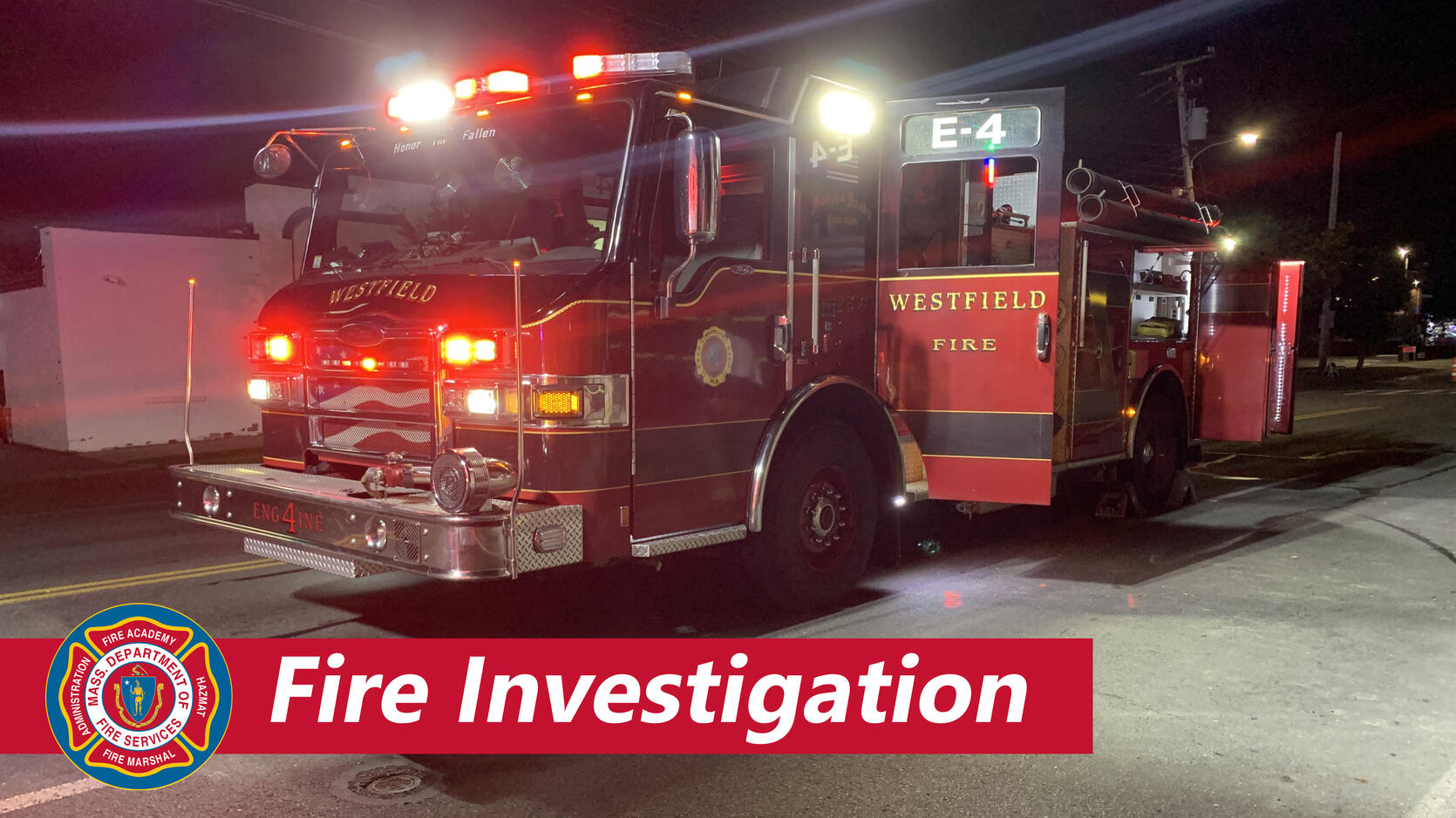 Westfield fire investigation