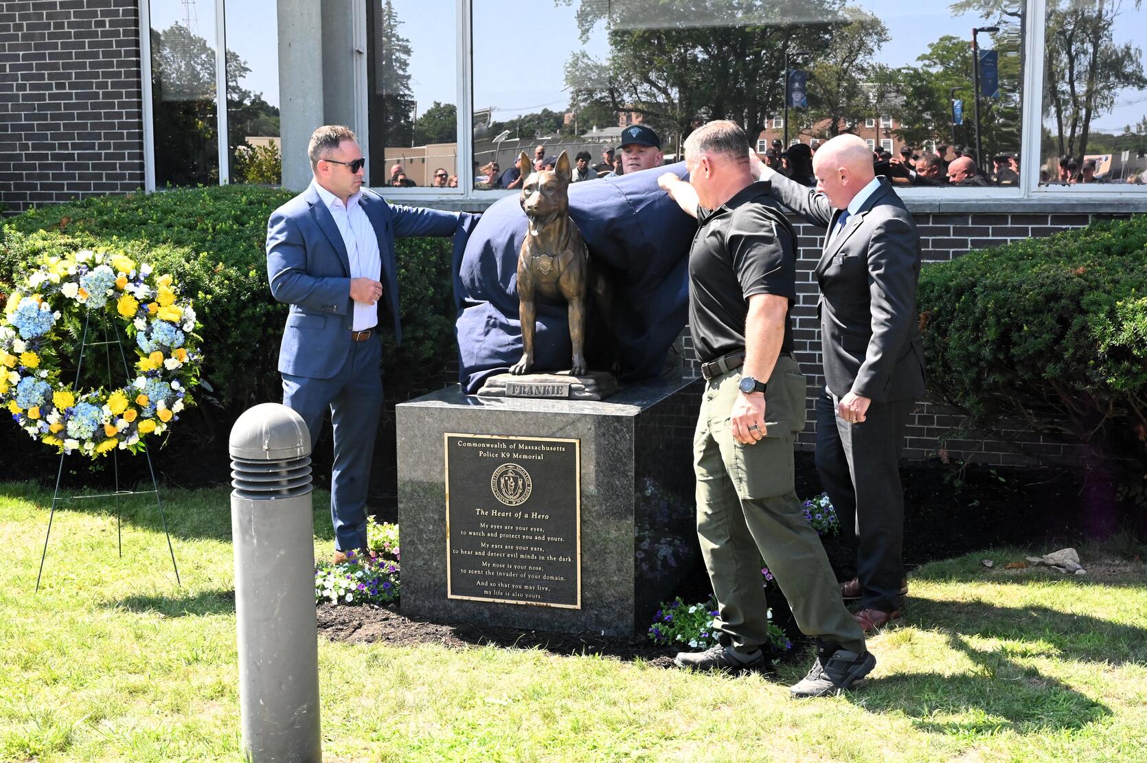 K-9 Frankie Memorial Dedication