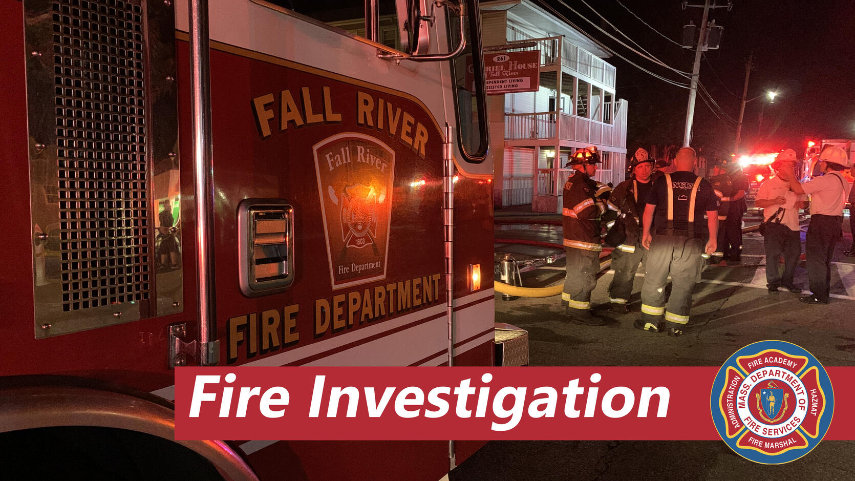 Fall River fire investigation