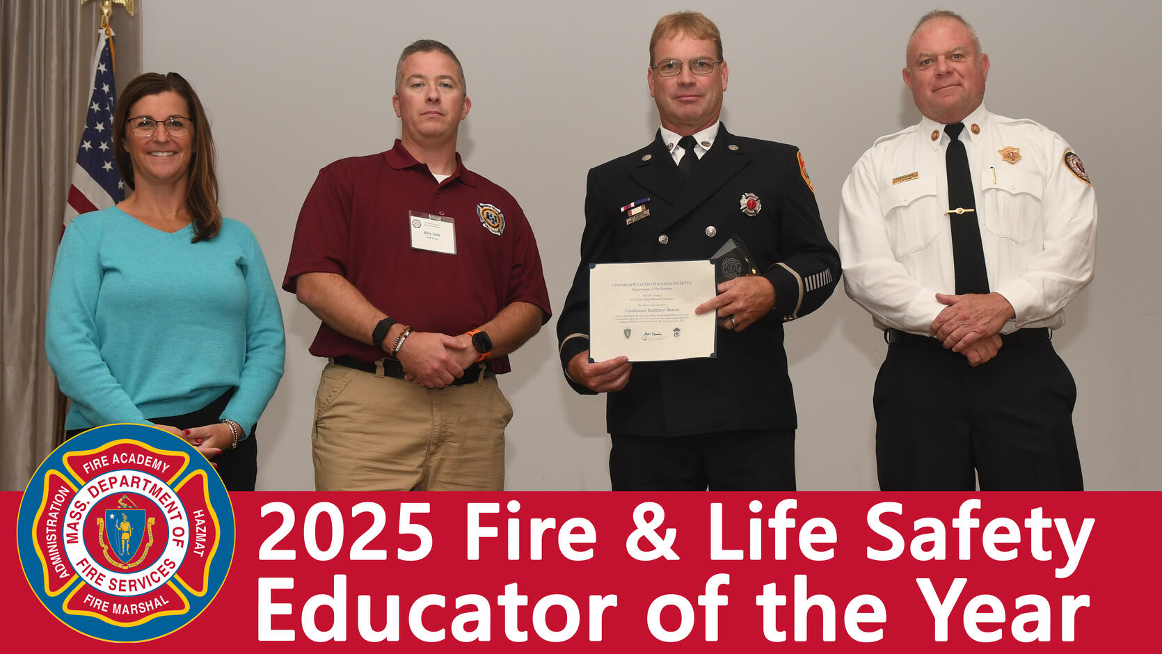 2025 Fire & Life Safety Educator of the Year
