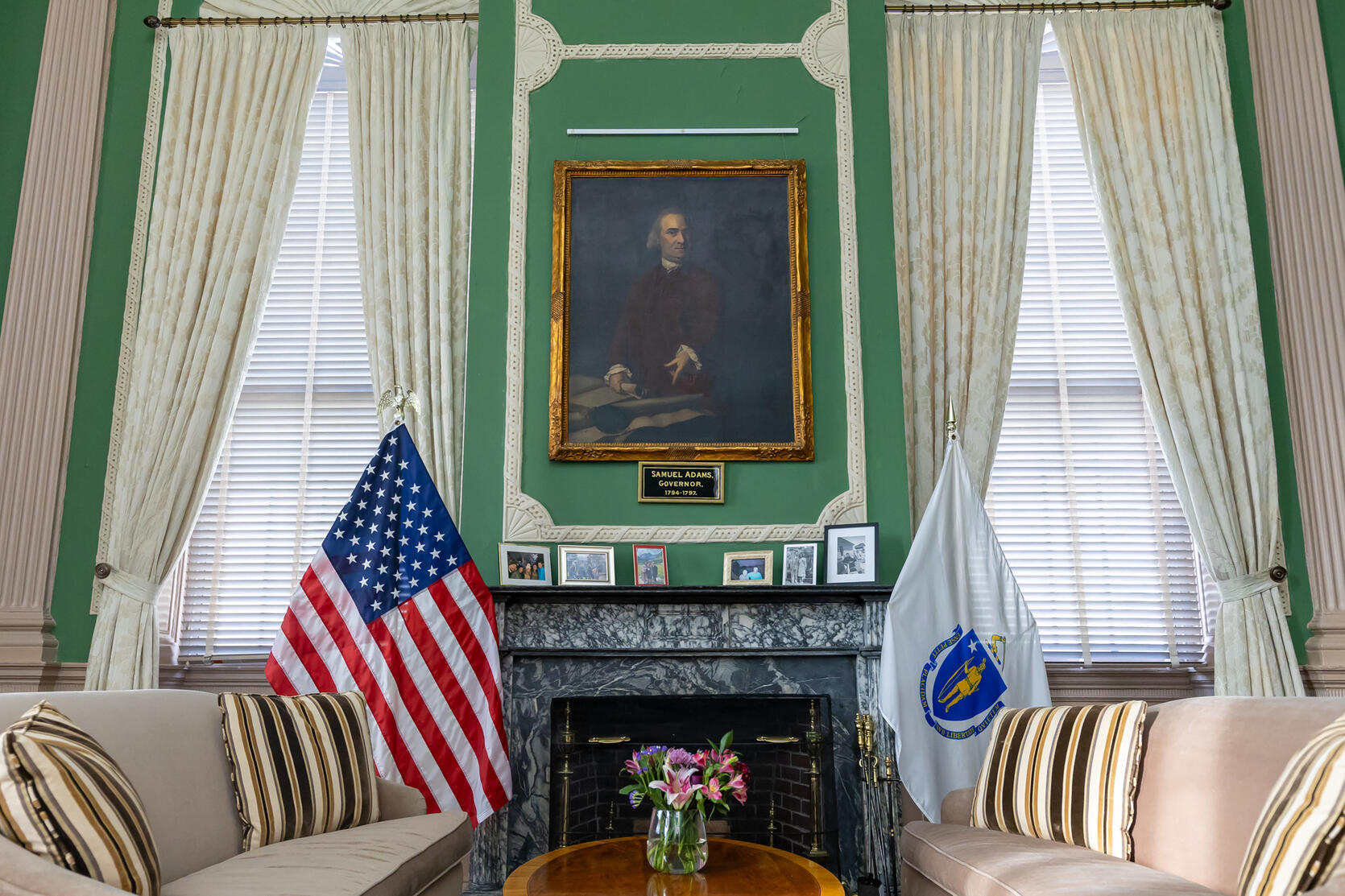 Former Governor Adams in Ceremonial