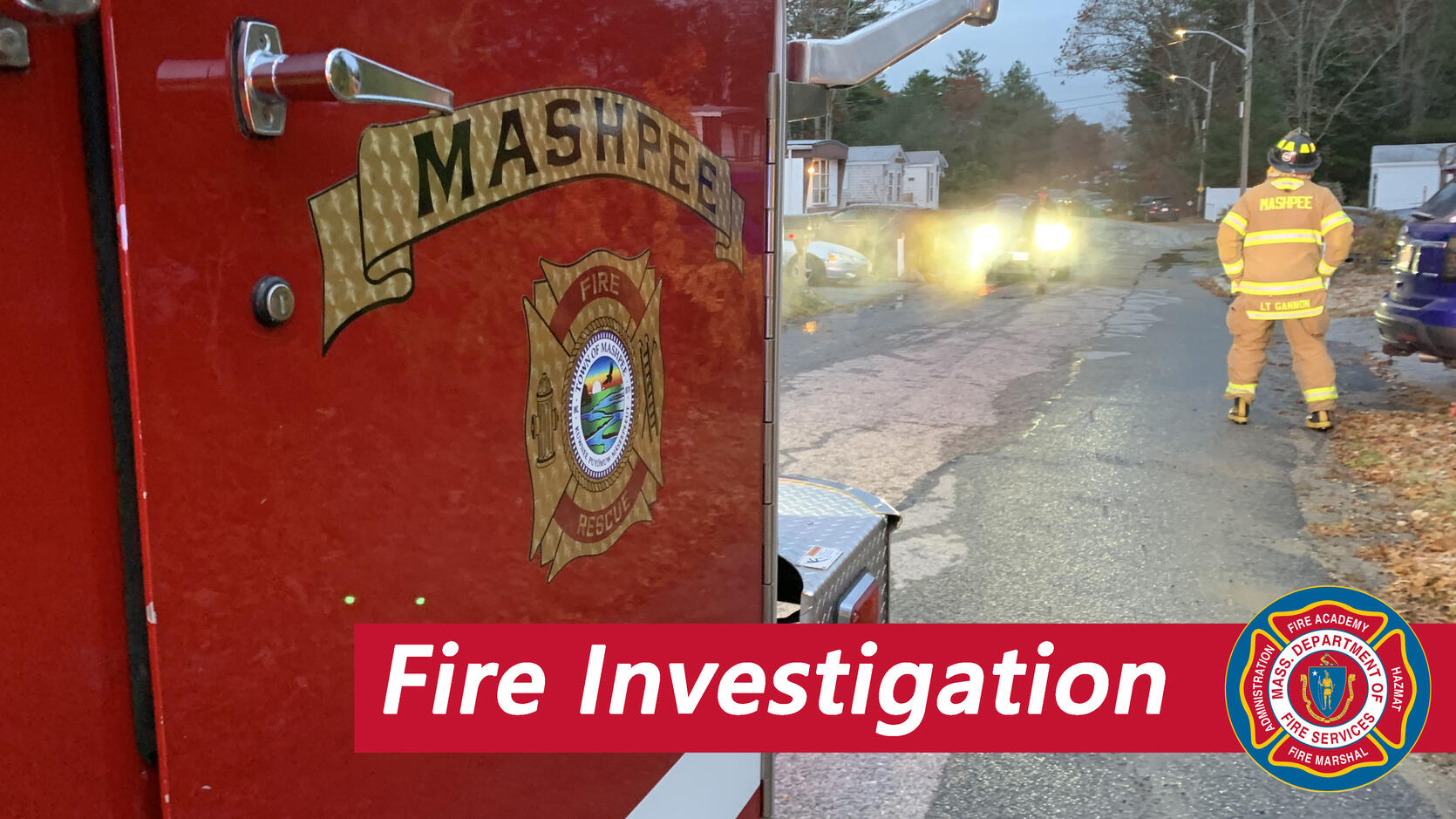 Mashpee fire investigation