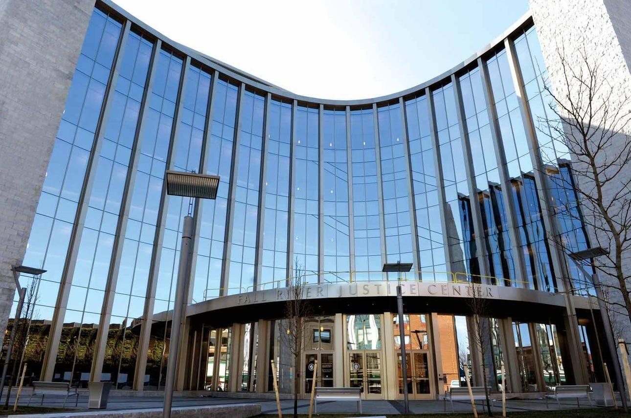 Exterior of the Fall River Justice Center