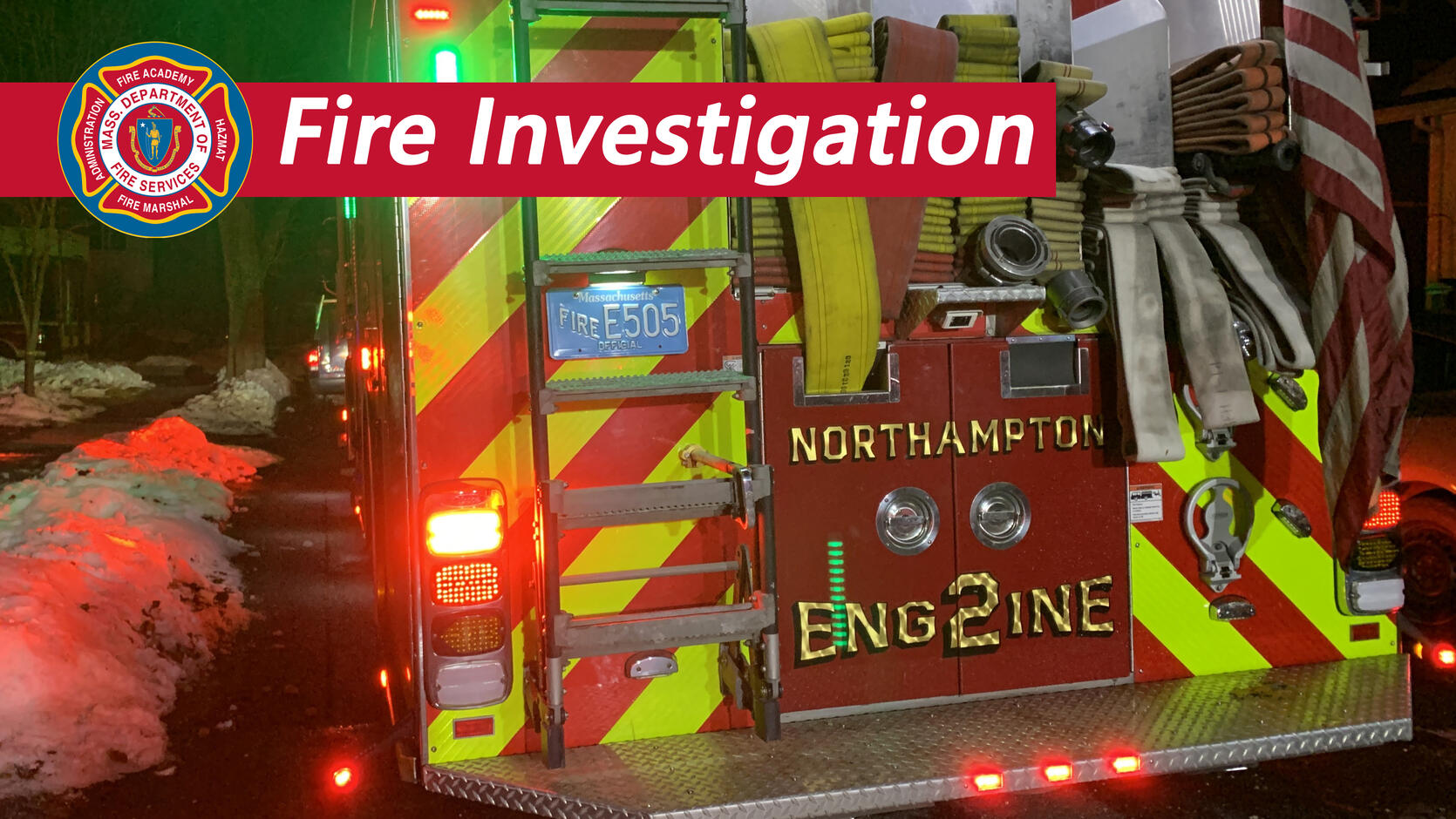 Northampton fire investigation