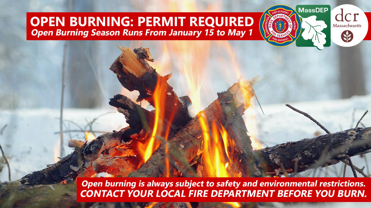 Open burning is always subject to safety and environmental restrictions. Contact your local fire department before you burn.
