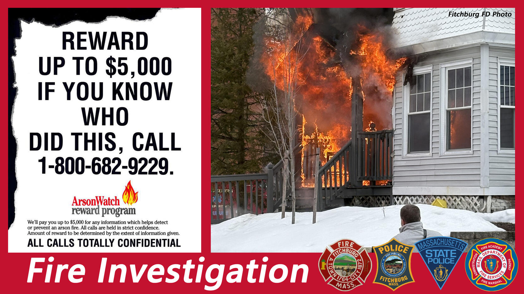 Fitchburg fire investigation