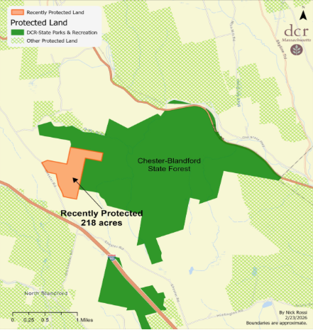 DCR Announces Completion of 218-acre Land Acquisition in Blandford ...