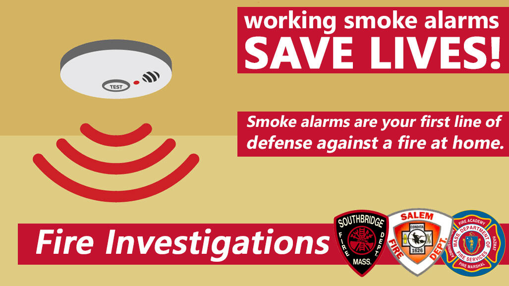 Working smoke alarms save lives