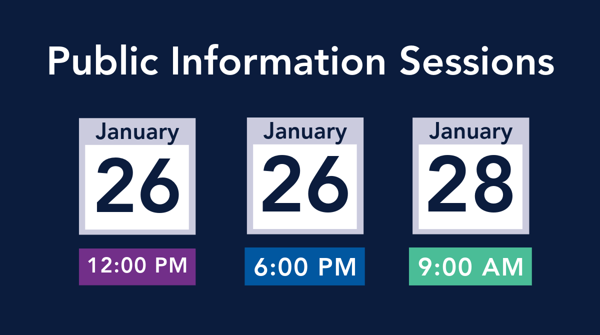 Public Information Sessions