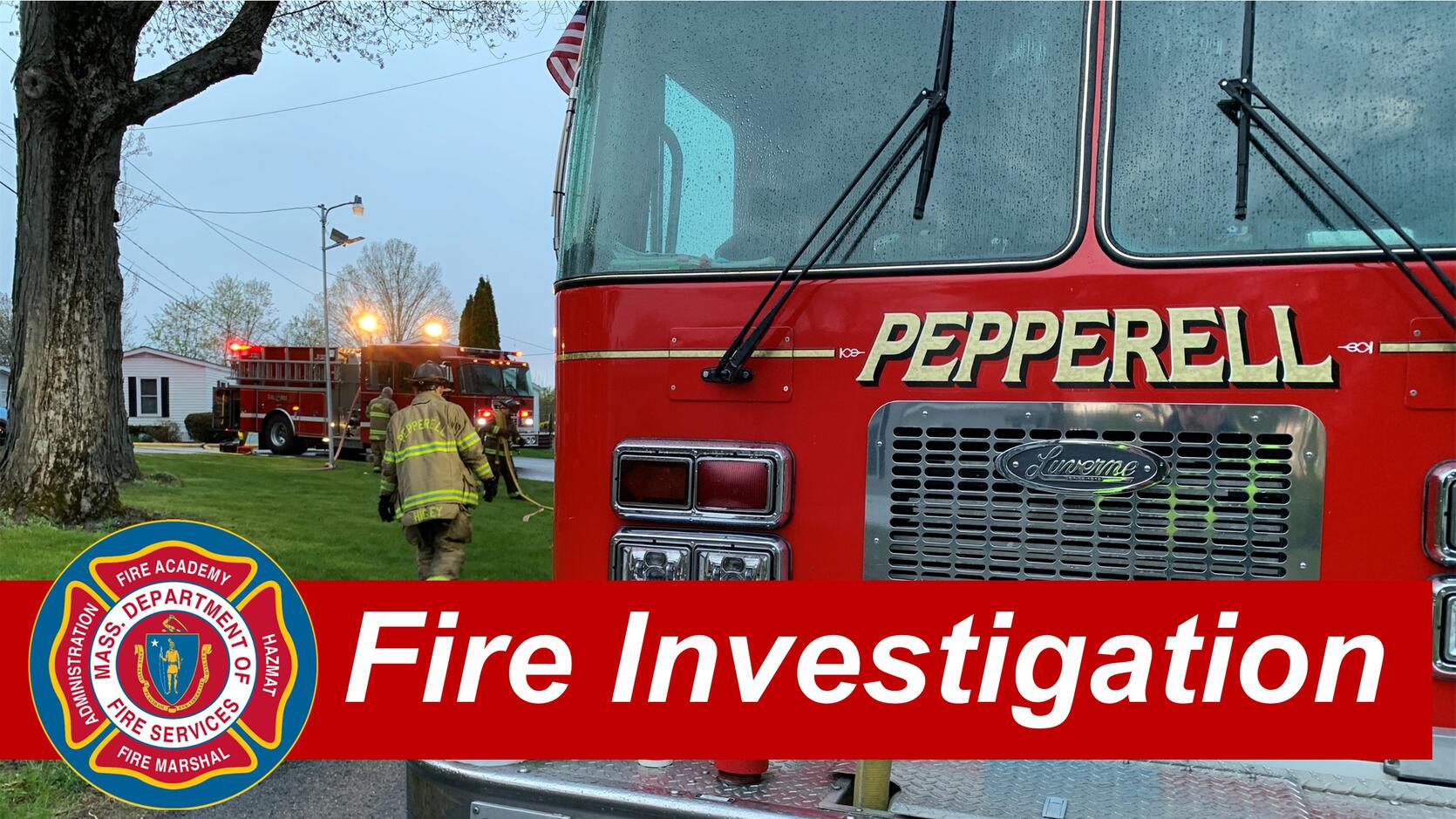 Pepperell fire investigation