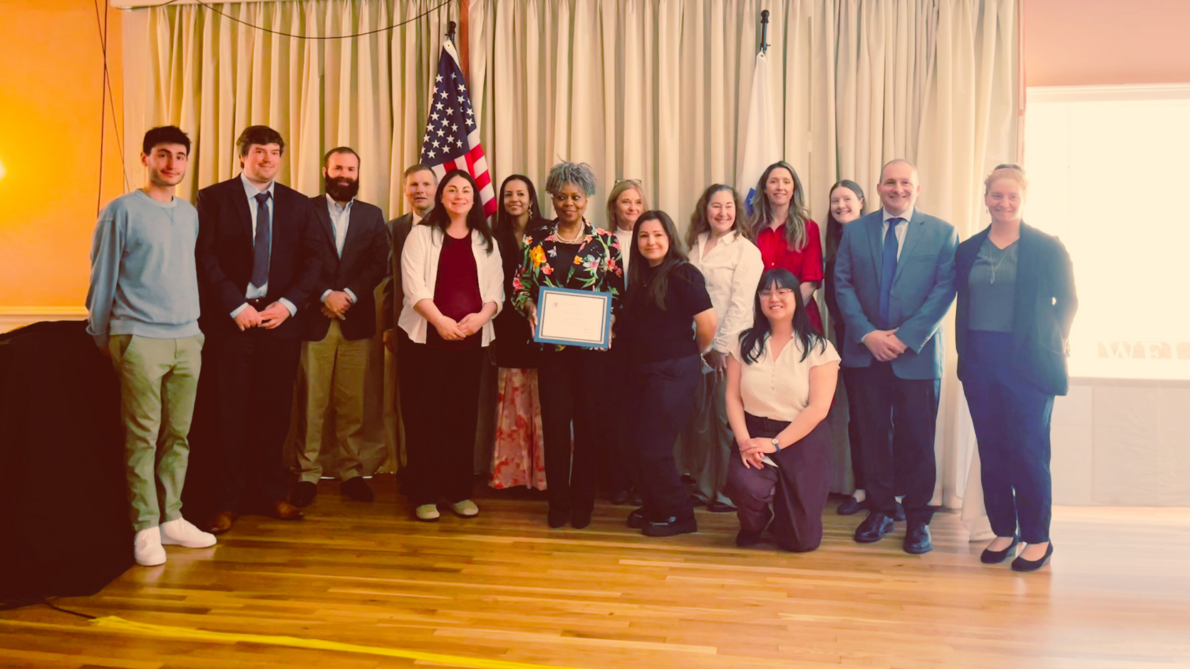 MassDEP retiree Yvette DePeiza recognized for 46 years of service