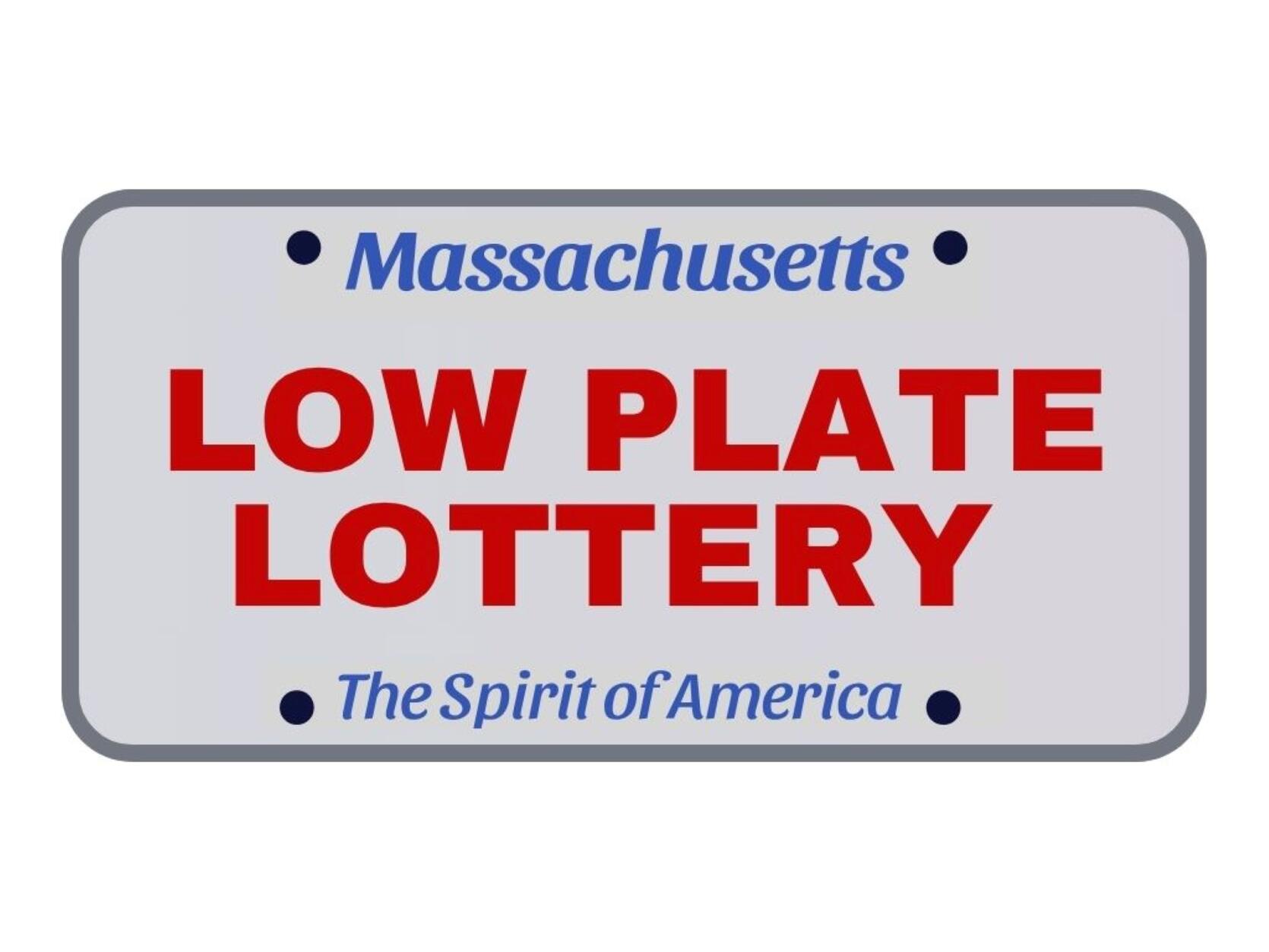 Low Plate license plate 