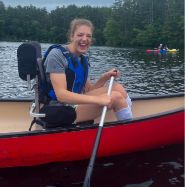 person in boat