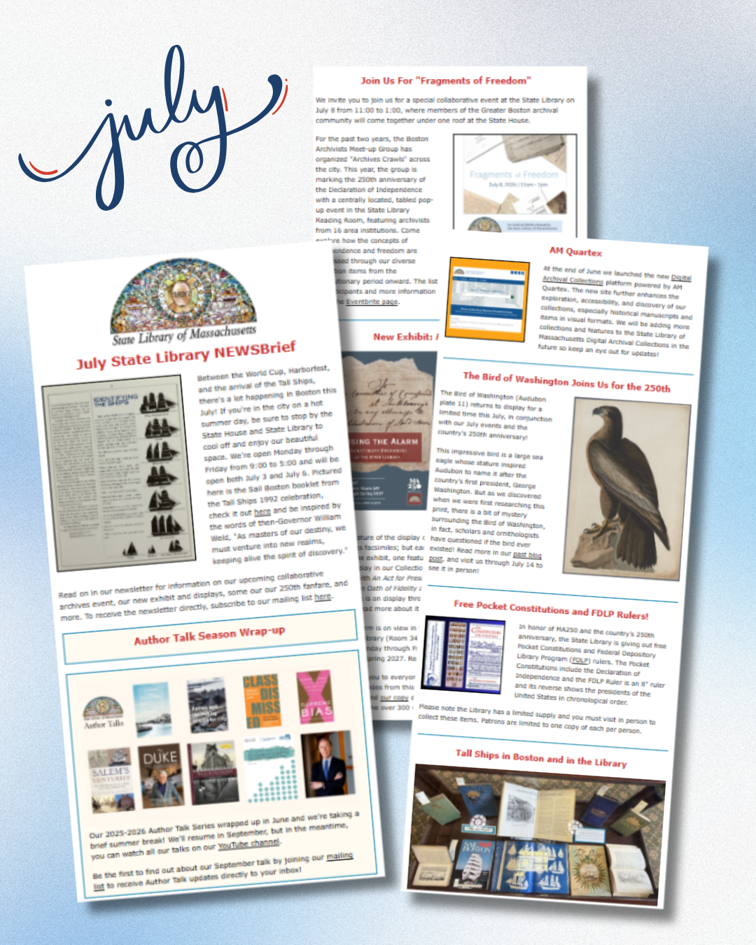 July State Library NEWSBrief