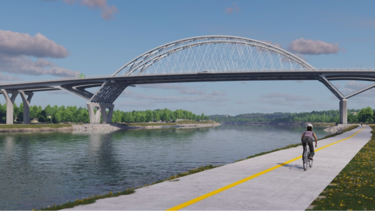 Sagamore Bridge Rendering