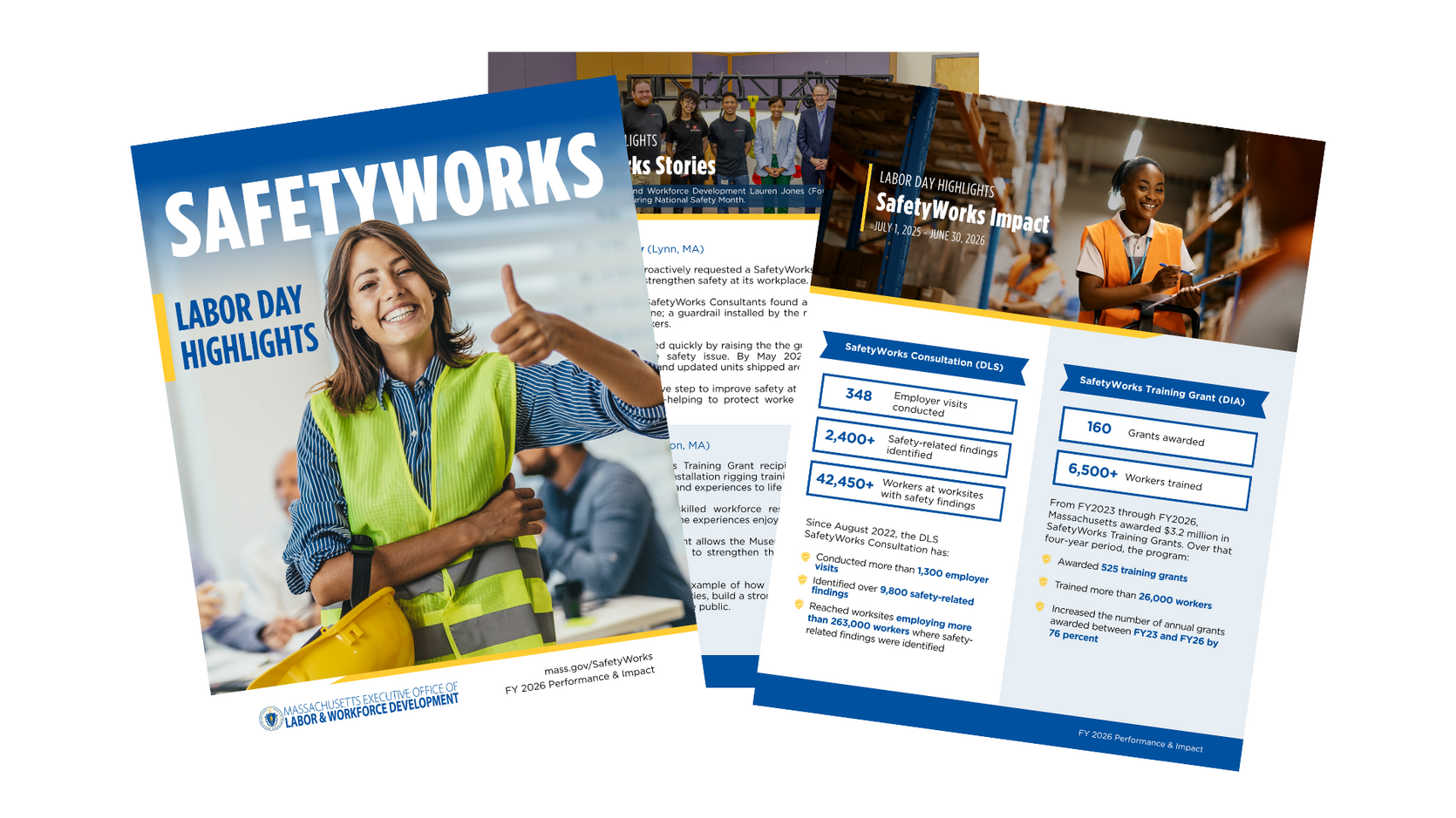 A picture displaying the SafetyWorks Labor Day Highlight