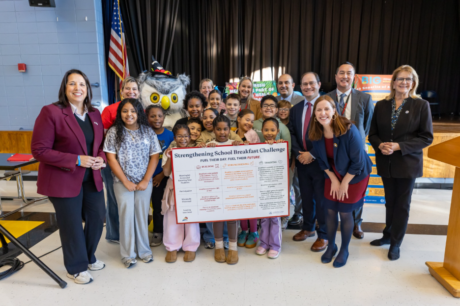 New initiative builds on universal free school meals to increase breakfast participation, support families and bring more local foods into schools