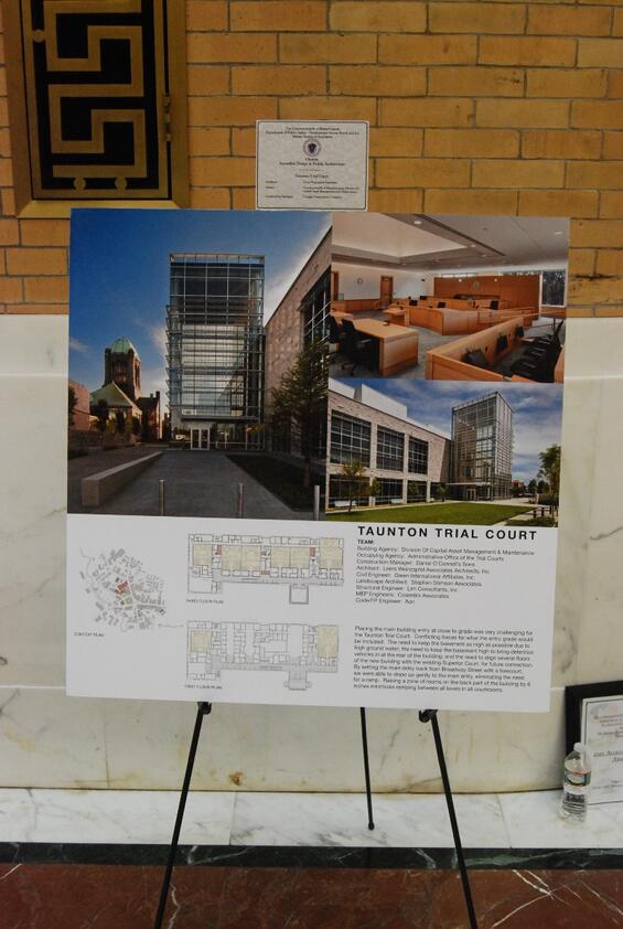 Image of the display board for the project