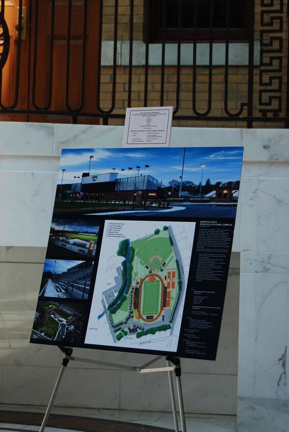 Display board for the project
