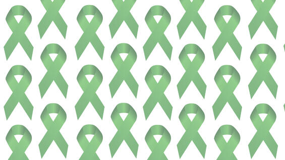 Green Ribbon Banner