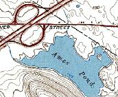 surficial geology topo basemap sample