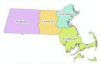 MassDEP Regions map