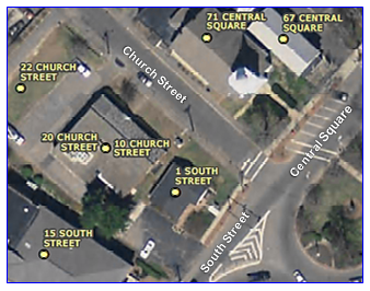 basic address points map