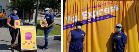 Vaccine Equity Initiative staff