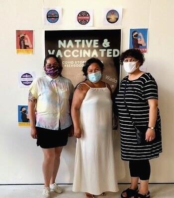 North American Indian Center of Boston mobile COVID vaccination clinic