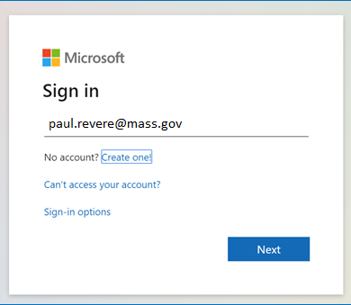 Sign In Screen
