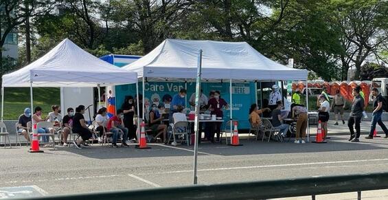 Tent event in Revere