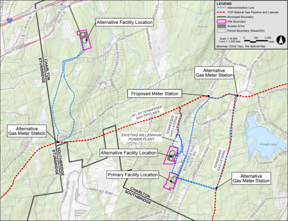 Map - Northeast Energy Center LNG