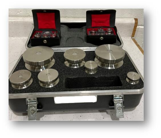 Picture of 31 Pieces Stainless Steel Weight Kit