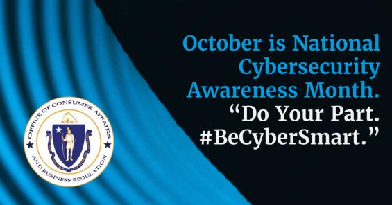 Cybersecurity Awareness Month #BeCyberSmart 2021