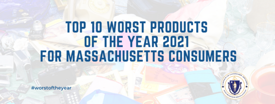 Top 10 Worst Products for MA Consumers List of 2021