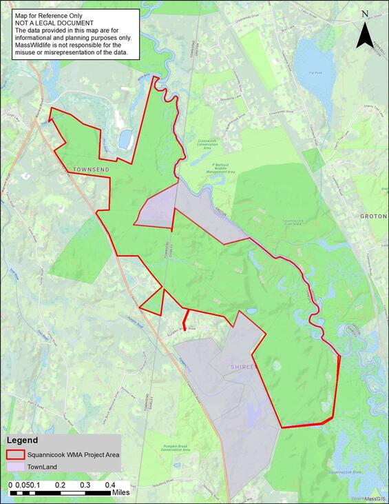 Squannacook River WMA restoration area