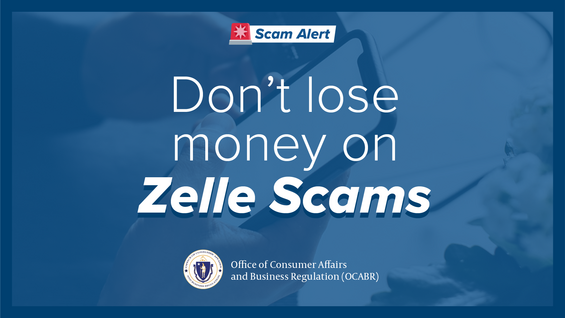 Zelle Scam Alert Graphic Image 