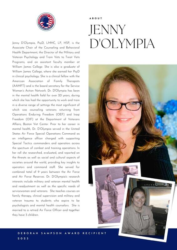 Flyer of Jenny's announcement