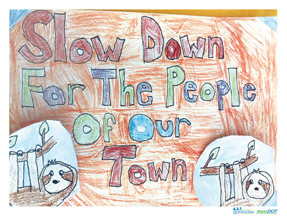 Slow down for the people of our town