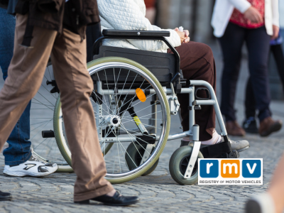 a person in a wheelchair