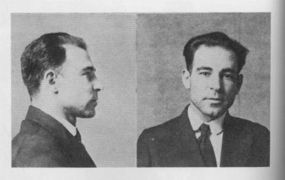 Mug shots of Sacco and Vanzetti