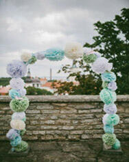 decorated arch