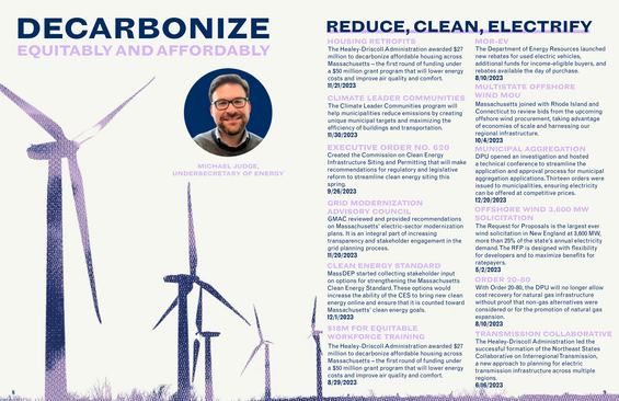 EEA Decarbonization Accomplishments 2023.