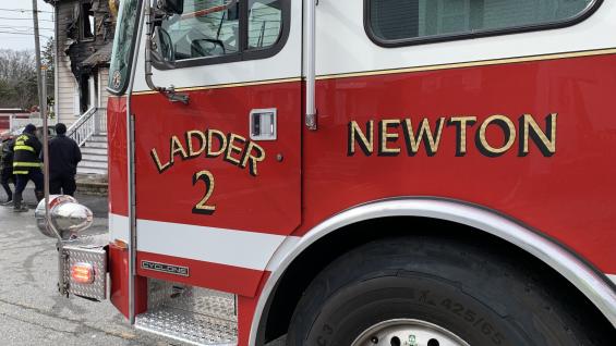 Photo of a Newton fire truck