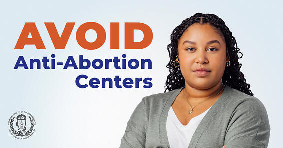 Avoid anti-abortion centers