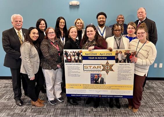 STAR employees and Sheriff Coppinger