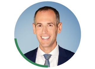 A headshot of the Public Health Commissioner Robbie Goldstein, MD, PhD