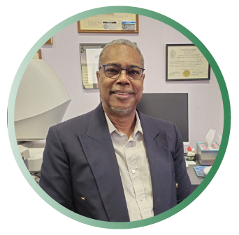 Headshot of Dr. Everett Sabree, Optometry