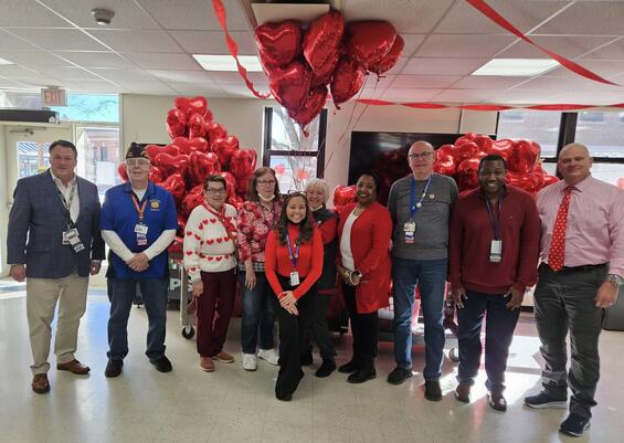 Bedford VA Valentine's Day Volunteers