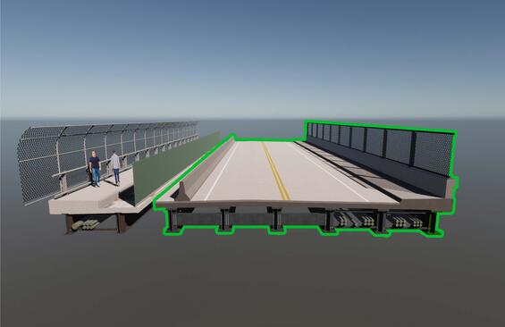 Phase 1 Construction of the Gorham Street Bridge